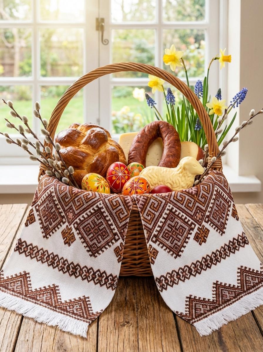 Embroidered Table Runner, Boho Farmhouse Decor, Earth Tone Geometric Art, Ukrainian Rushnyk, Cotton Altar Cloth, Housewarming Gift, Heritage