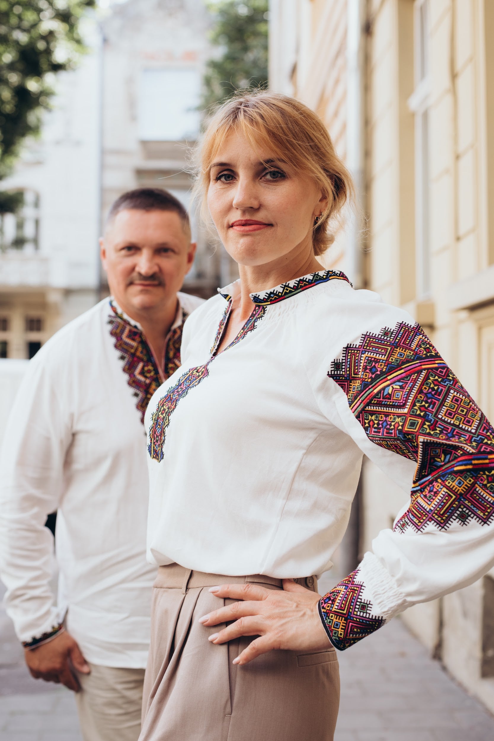 Ukrainian Hutsul Embroidered Blouse