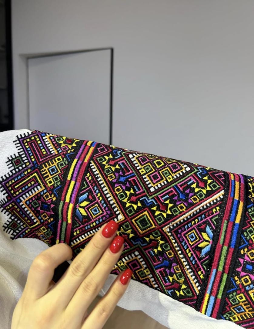 Ukrainian Hutsul Embroidered Blouse