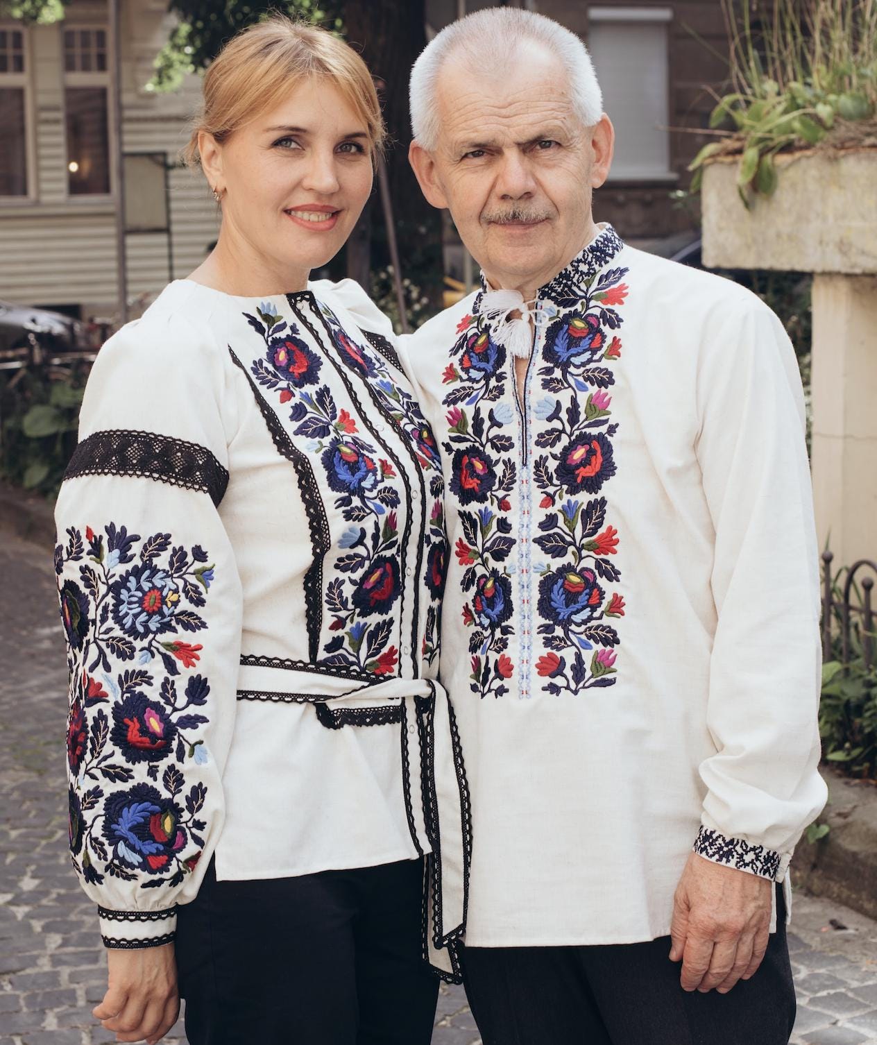 Ukrainian Easter Shirt, Floral Embroidery Men, Linen Viscose Top, Borshchiv Style, Traditional Folk Clothing, Eco Gift for Him