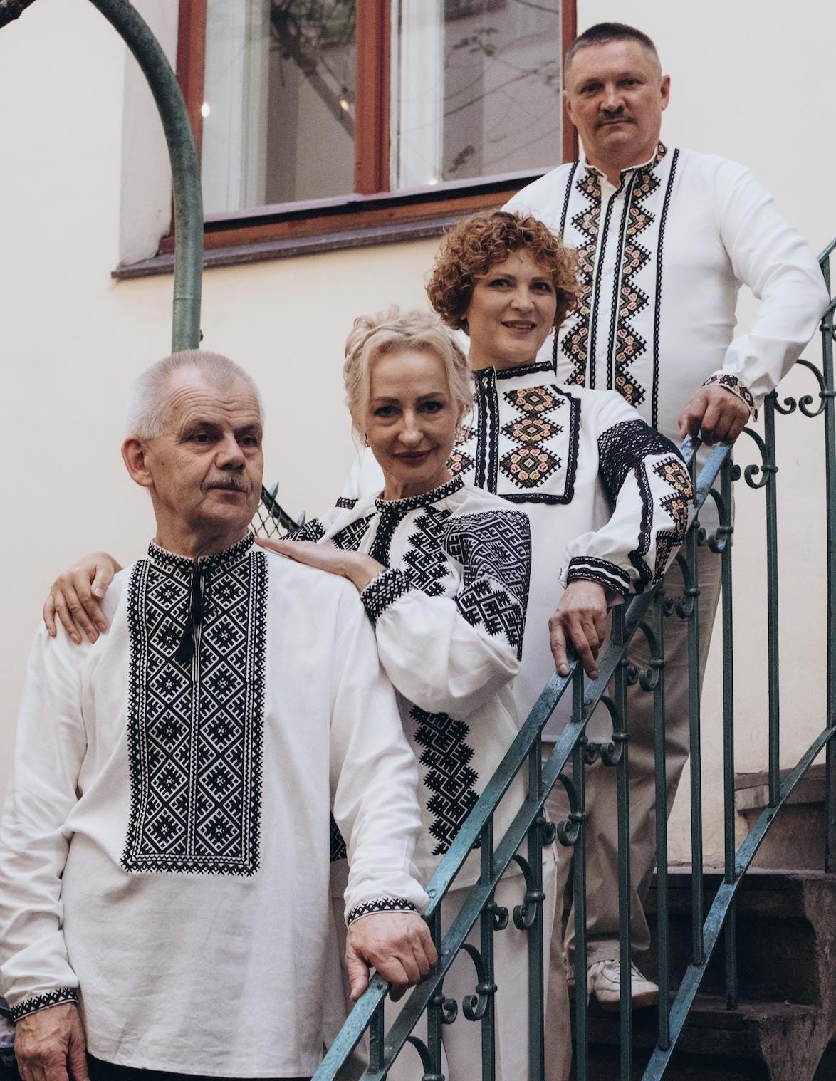 White Lace Trim Blouse, Embroidered Shirt Jacket, Snap Button Top, Hutsul Geometric Pattern, Ukrainian Easter Outfit, Custom Size Shacket