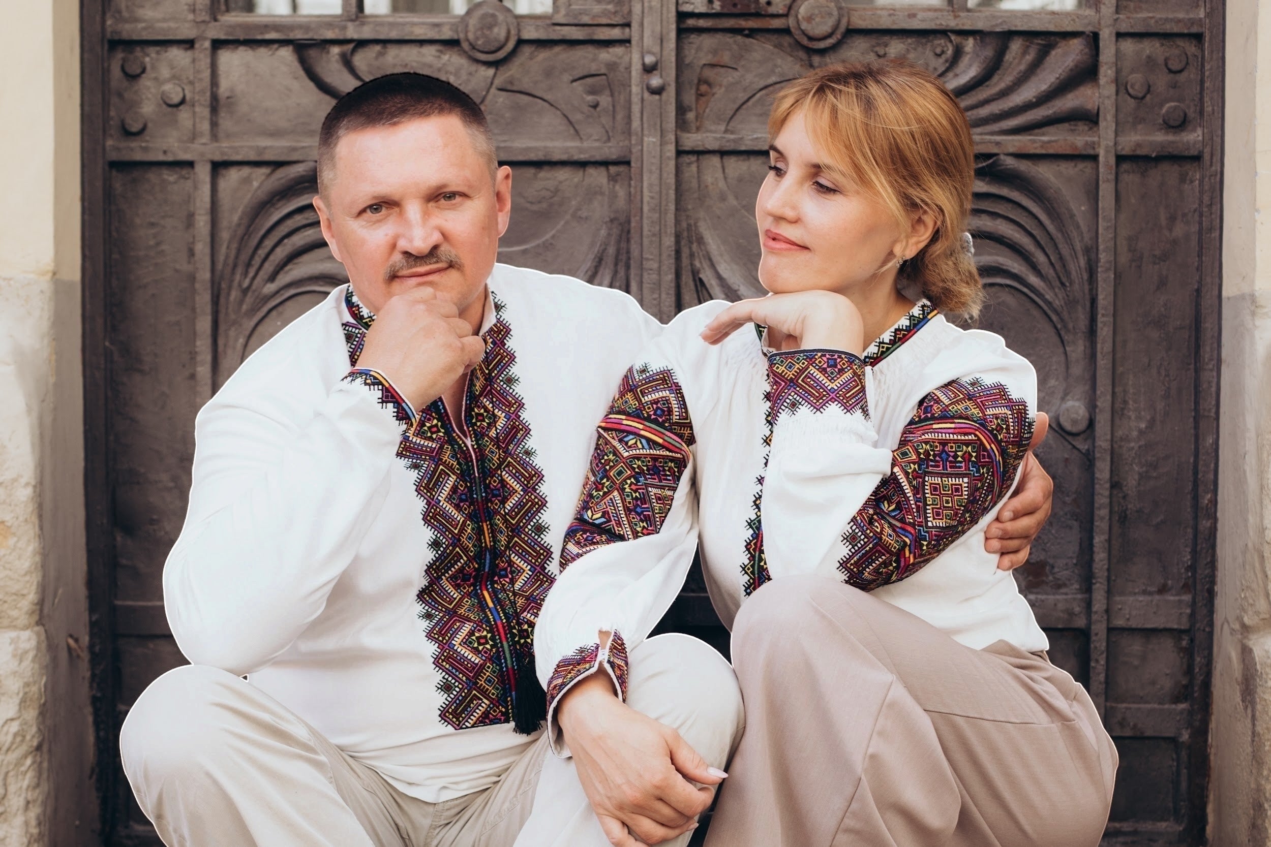 Ukrainian Hutsul Embroidered Blouse
