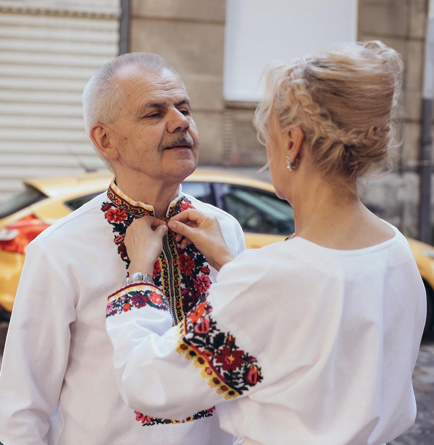 Ukrainian Embroidered Blouse | Bukovynian Floral Vyshyvanka | Handmade Homespun Fabric